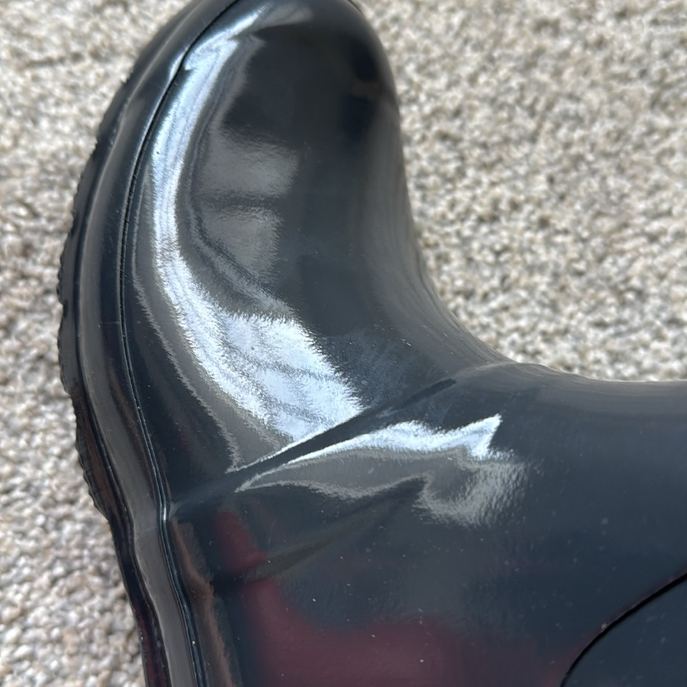 Hunter Originally Short Gloss Boots Size 8 - Picture 7 of 7